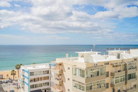 Beach, City view, Sea view