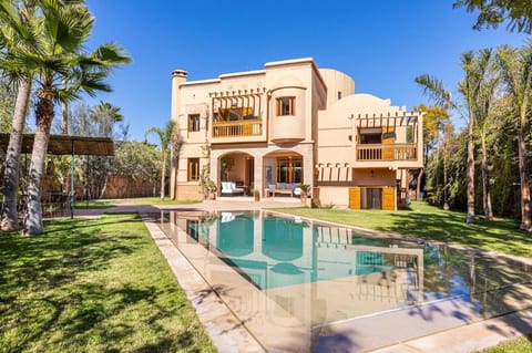 Property building, Patio, Garden view, Pool view, Swimming pool