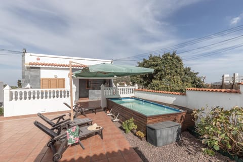 Property building, Living room, Swimming pool