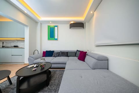 Living room, Seating area, air conditioner