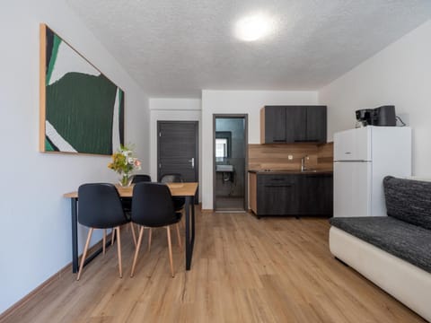 Living room, kitchen