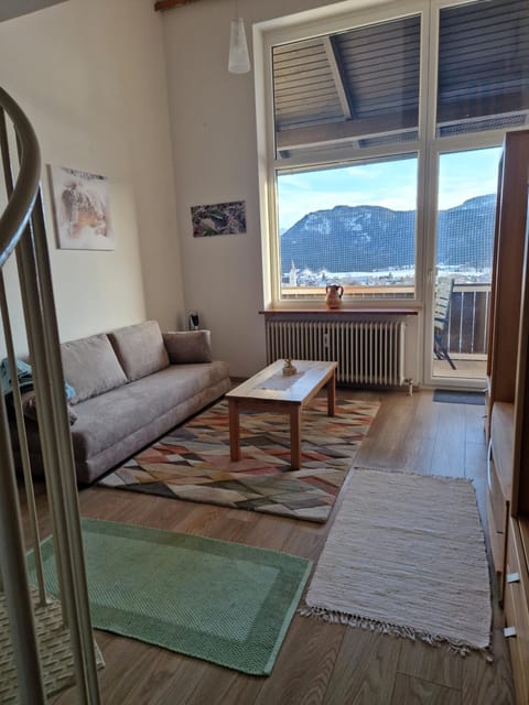 Living room, Seating area, Mountain view