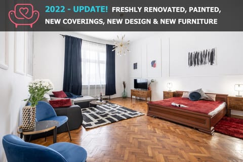 Living room, Bedroom
