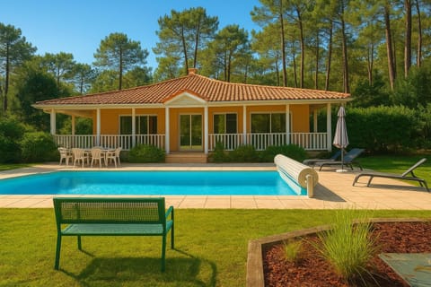 Patio, Garden, Garden view, Pool view, Swimming pool, sunbed
