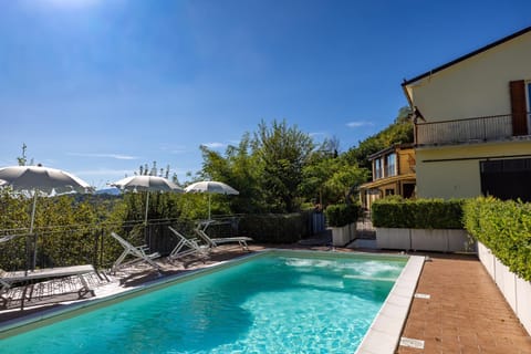 Pool view, Swimming pool, Swimming pool, sunbed