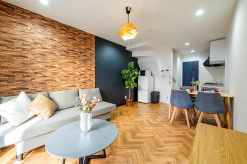 Property building, Living room, Dining area