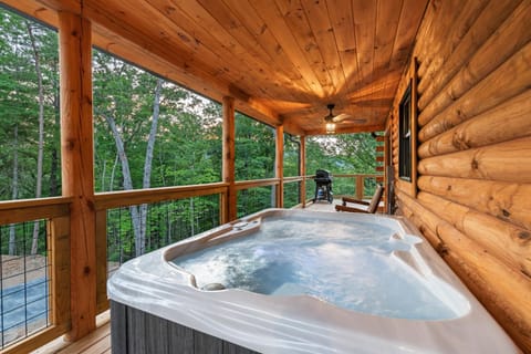 Serene Cabin Sleeps 8 Hot Tub Arcade Fireplace Cabin in Sevier County