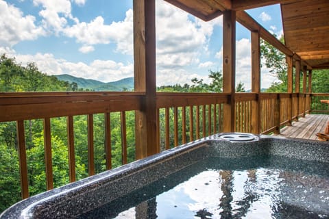 Retreat W Game Room Sleeps 8 Hot Tub Shared Pool House in Sevier County