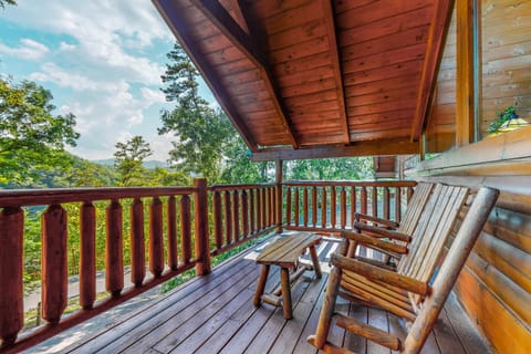 Cabin W Private Hot Tub Sleeps 14 Mountain Views Cabin in Sevier County