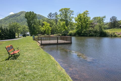 Cabin N The Woods Sleeps 10 Seasonal Pool Pond Cabin in Sevier County