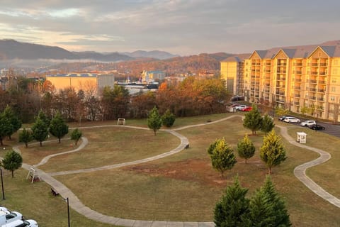 Cozy condo W Fireplace Sleep 6 Hot Tub Grill Pool House in Pigeon Forge