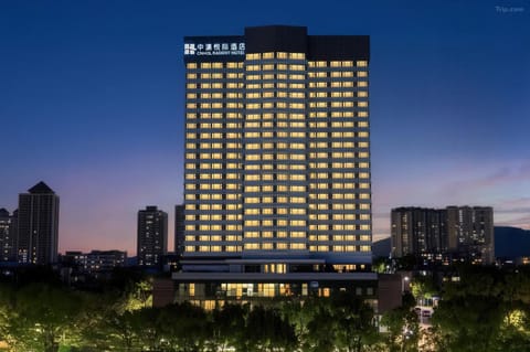 Property building, Night, City view