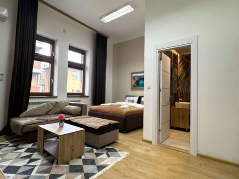 Living room, Bedroom