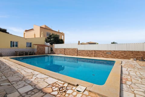 Property building, Living room, Swimming pool