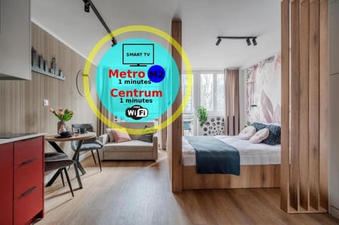 Bed, Living room, Seating area, Logo/Certificate/Sign, Bedroom