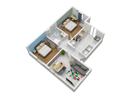 5 mins to Basel - Free Parking - Fully Renovated Apartment in Weil am Rhein