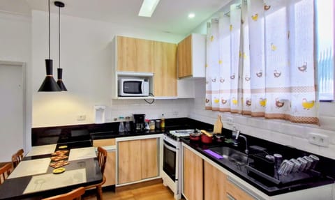 Kitchen or kitchenette, oven, stove, toaster