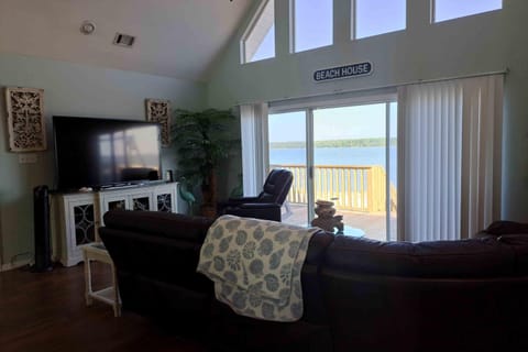 Dog friendly home with private beach internet and washer and dryer House in West Beach