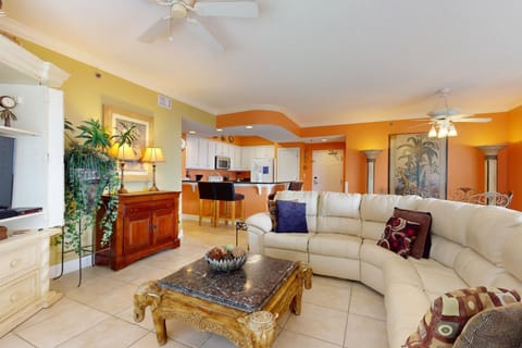 Waterfront condo with expansive corner balcony grill area & multiple shared pools House in Orange Beach