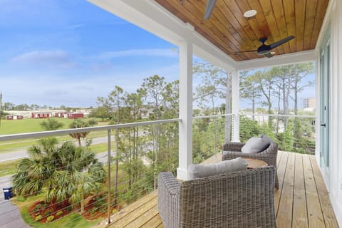 Waterview duplex with gas grill internet and bunkrooms House in Dauphin Island