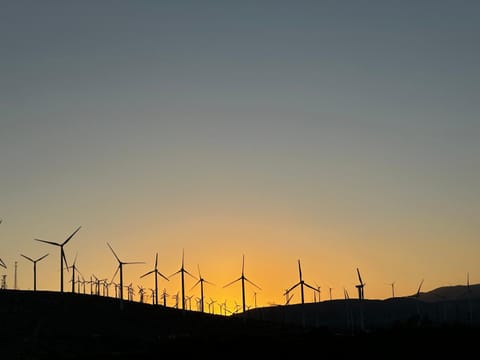Charming-Cozy trailer Under the Turbines Campground/ 
RV Resort in Desert Hot Springs
