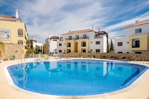 Property building, Living room, Swimming pool