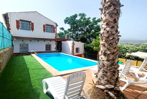 Property building, Living room, Swimming pool