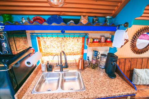 Sundancer Dream Wagon with Onsite Hot Springs House in Truth or Consequences