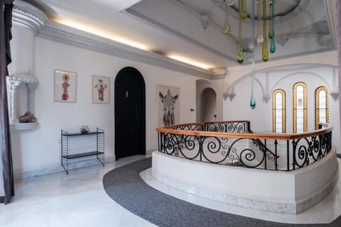 Pug Seal Polanco Allan Poe Hotel in Mexico City