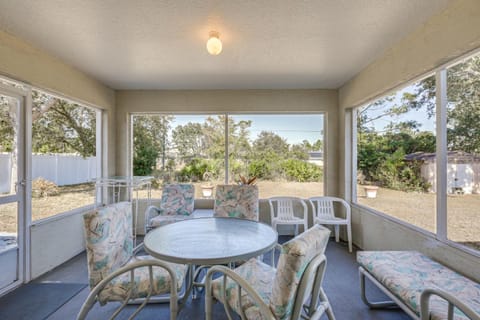 8 Mi to Sea! Snowbird Haven with Porch in Palm Coast House in Palm Coast