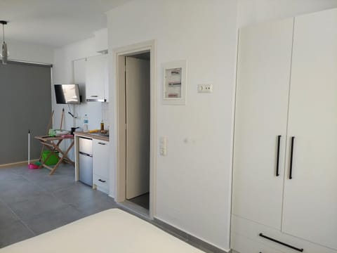Kitchen or kitchenette, wardrobe