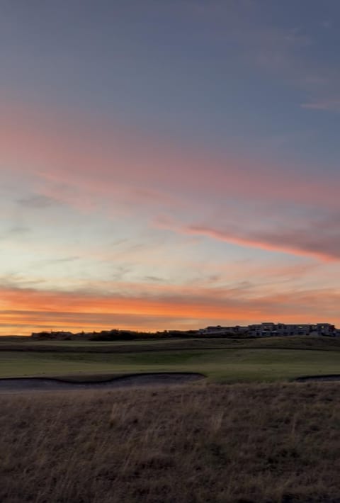 Garden, Golfcourse, Golfcourse, Sunset