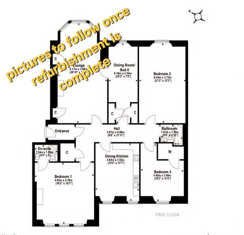 Old Town Castle View 4 Bedroom 5 beds Sleeps 10 Apartment in Edinburgh