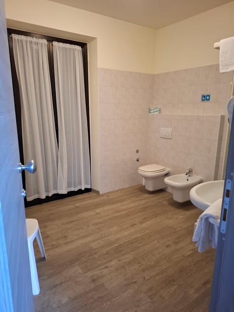 Toilet, Bathroom, bidet, towels