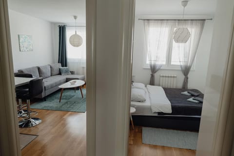 Living room, Bedroom