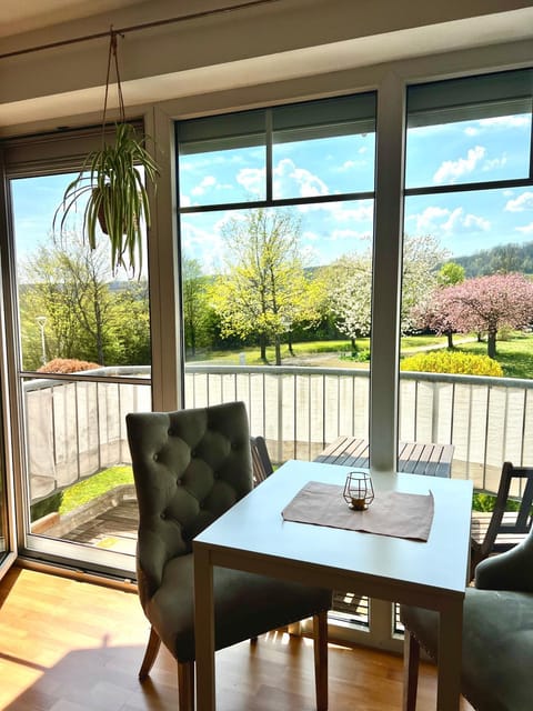 Spring, Natural landscape, View (from property/room), Balcony/Terrace, Seating area, Dining area