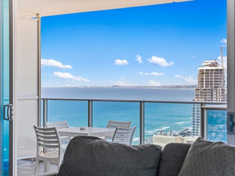 Patio, Day, Natural landscape, Balcony/Terrace, Seating area, Sea view