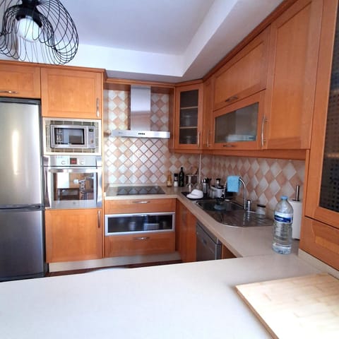 Kitchen or kitchenette, kitchen