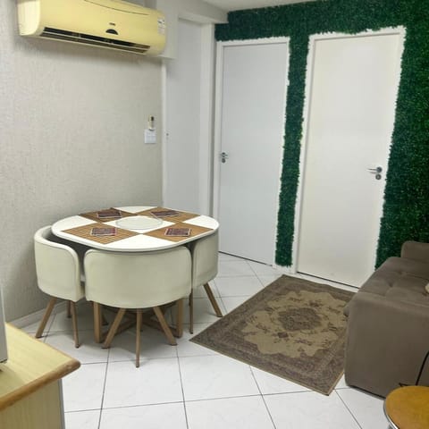 Living room, Seating area, Dining area, air conditioner