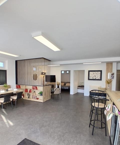 Living room, Dining area, minibar