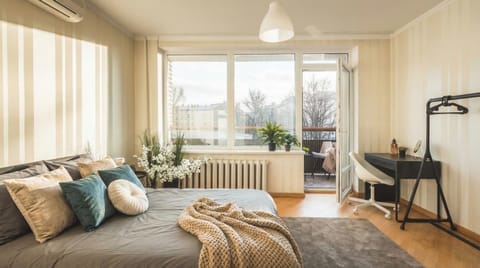 Balcony/Terrace, Business facilities, Seating area, Bedroom, City view, air conditioner