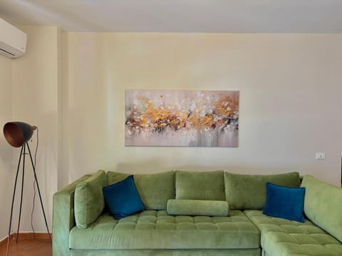 Living room, air conditioner