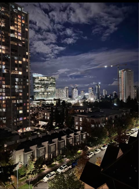 Night, Neighbourhood, City view, Street view