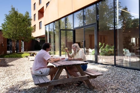 Property building, Restaurant/places to eat, Garden