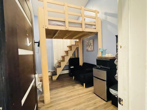 Living room, Photo of the whole room, bunk bed
