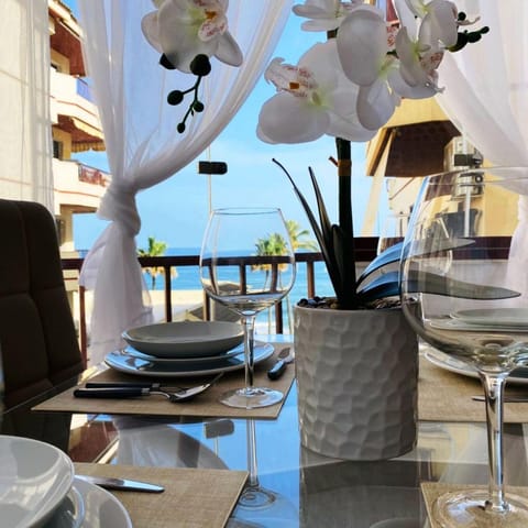 Natural landscape, Dining area, Sea view