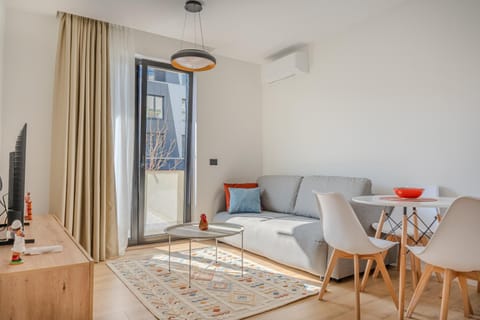 Living room, Photo of the whole room, air conditioner