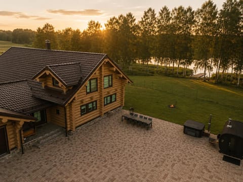 Lake view, Sunset