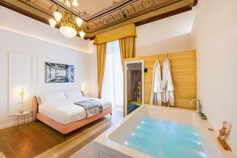 Hot Tub, Hot Tub, Sauna, Sauna, Spa and wellness centre/facilities, Bedroom