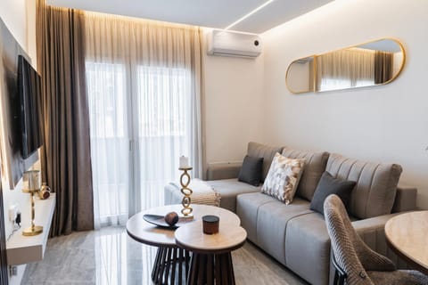 Seating area, air conditioner